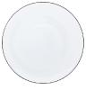 American dinner plate black ink - Raynaud